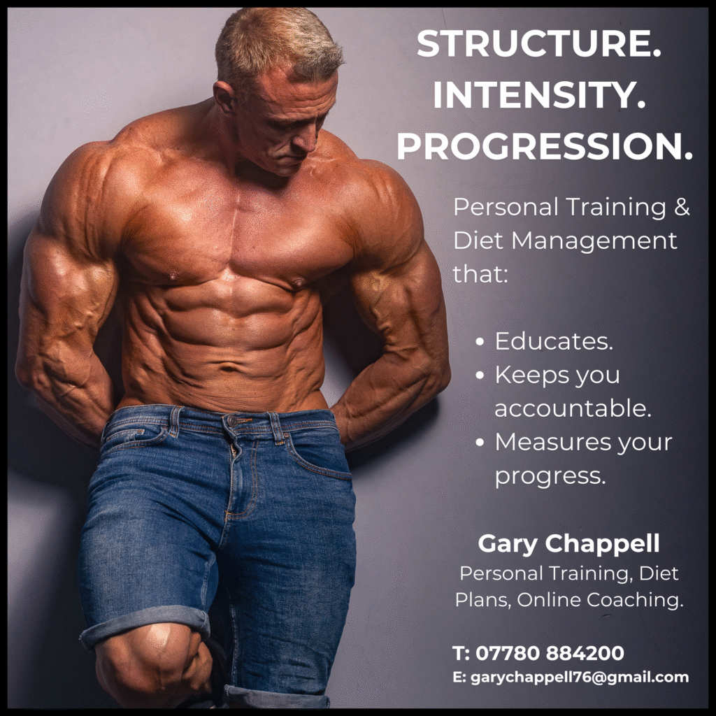 personal trainer Thurrock bodybuilding physique Gary Chappell