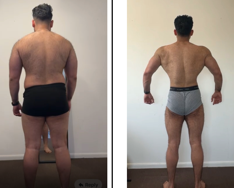 Faheem Basit's incredible weight loss transformation